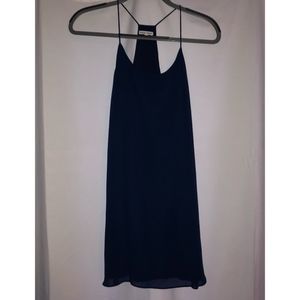Navy blue shift dress - Naked Zebra